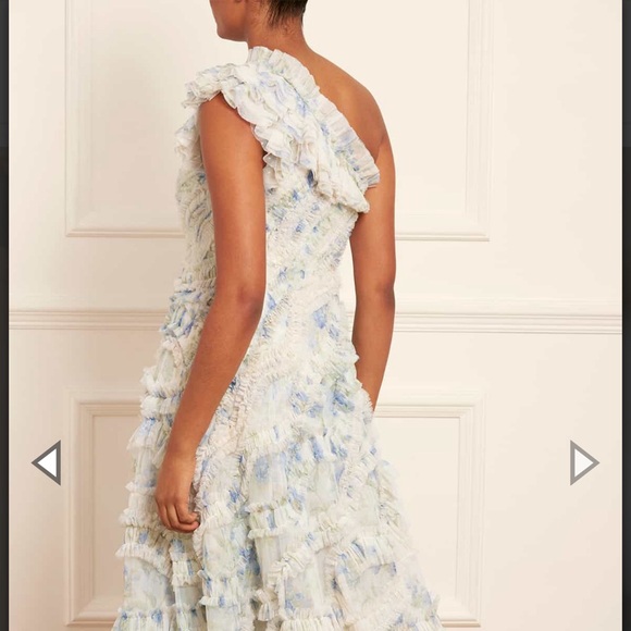 Needle and Thread Summer Posy Aaliyah One-Shoulder Gown - Picture 4 of 9